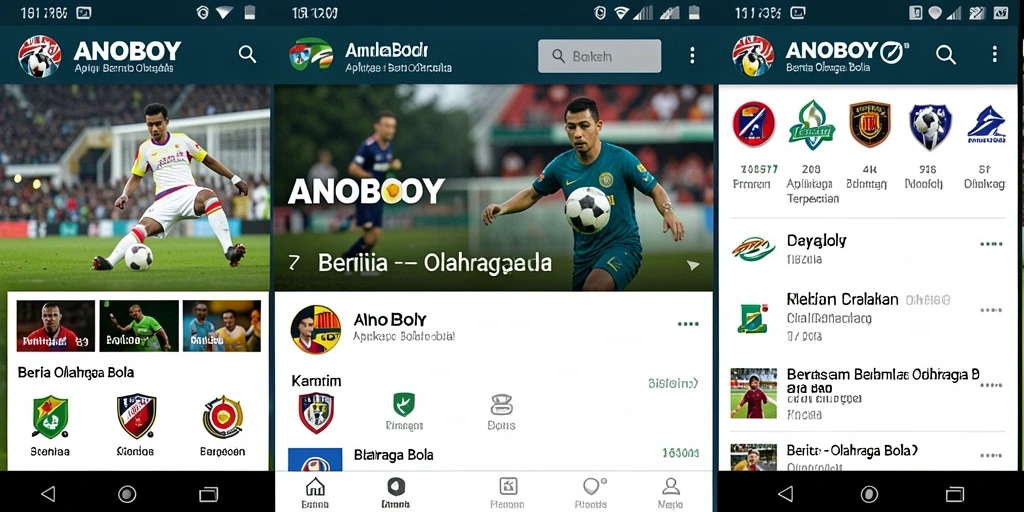 Tampilan antarmuka aplikasi ANOBOY yang modern dan informatif.