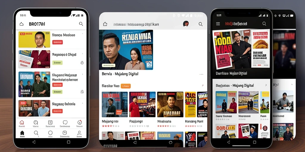 Tampilan antarmuka aplikasi BRO178 yang menarik dan informatif.