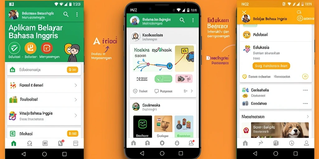 Antarmuka pengguna IN22 yang menarik dan mudah digunakan.