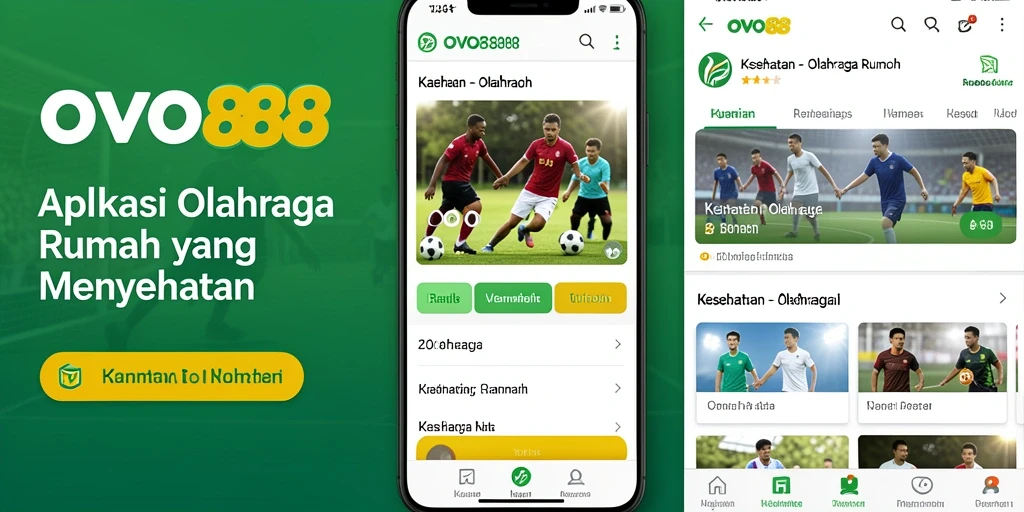 Antarmuka OVO88 yang intuitif untuk olahraga rumah.