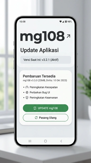Riwayat Versi mg108 untuk Pengguna Android